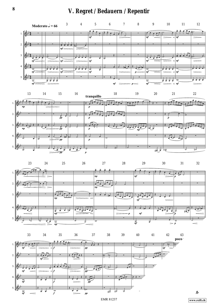 Music for Children Music for Children Horn scores gallery preview page 7