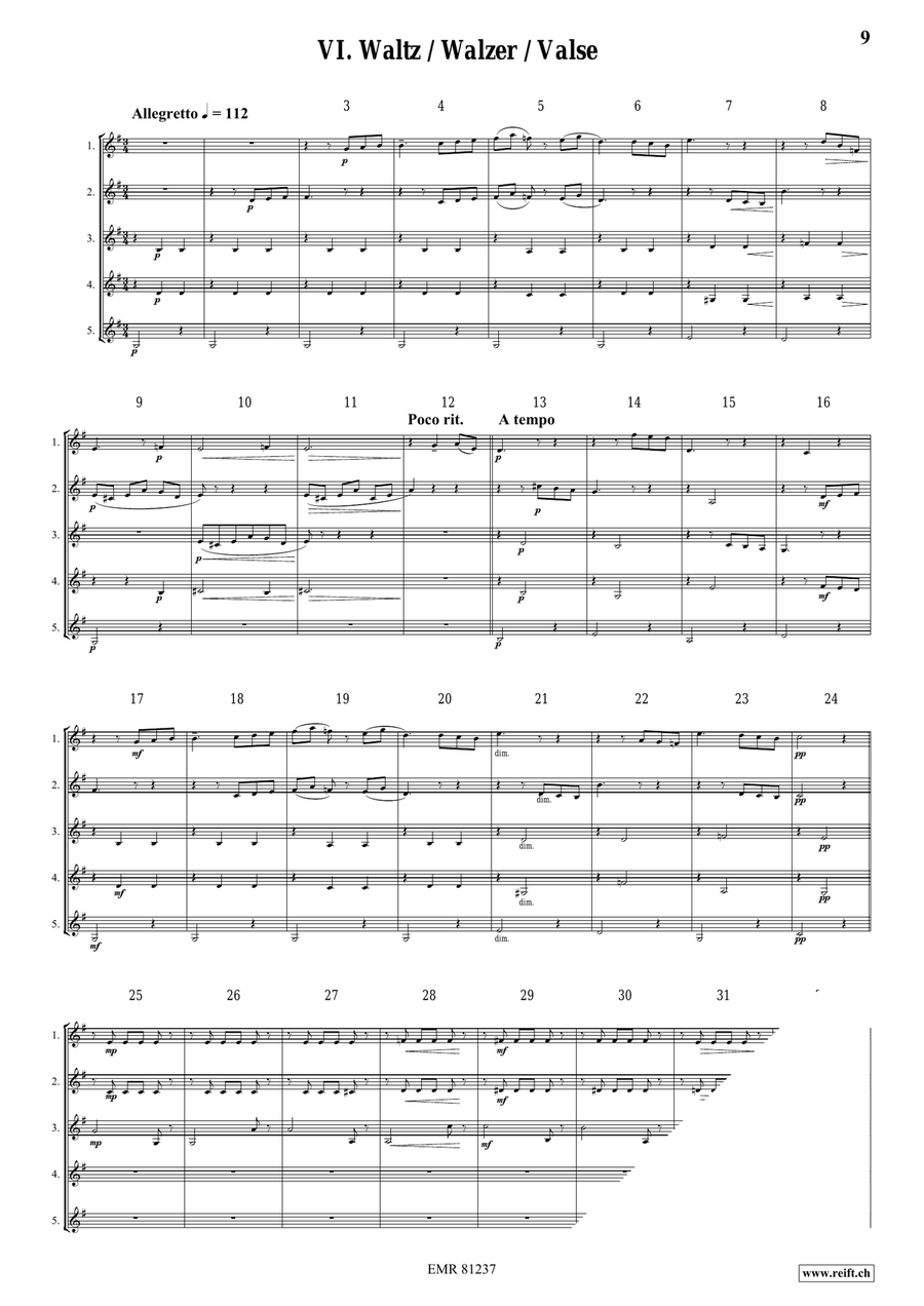 Music for Children Music for Children Horn scores gallery preview page 8