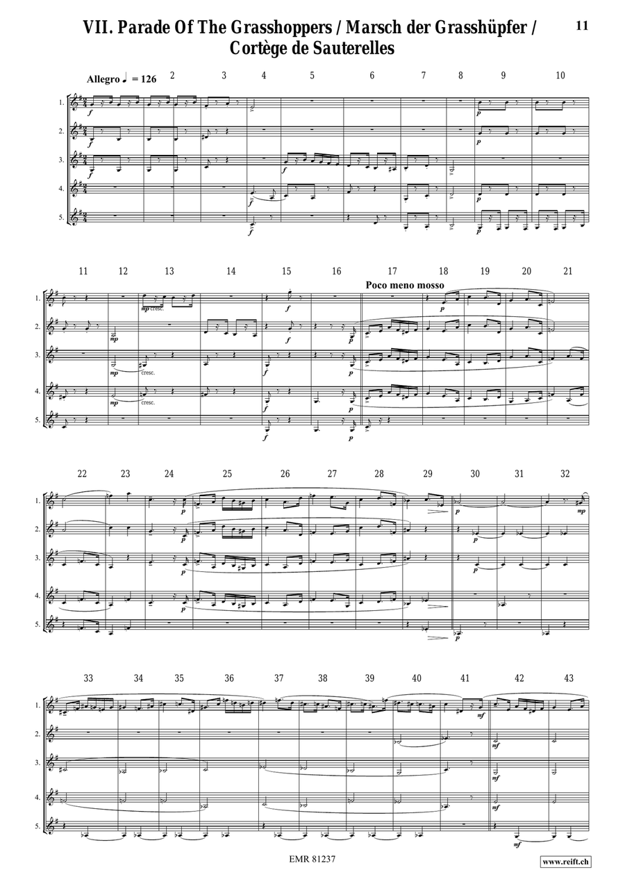 Music for Children Music for Children Horn scores gallery preview page 9