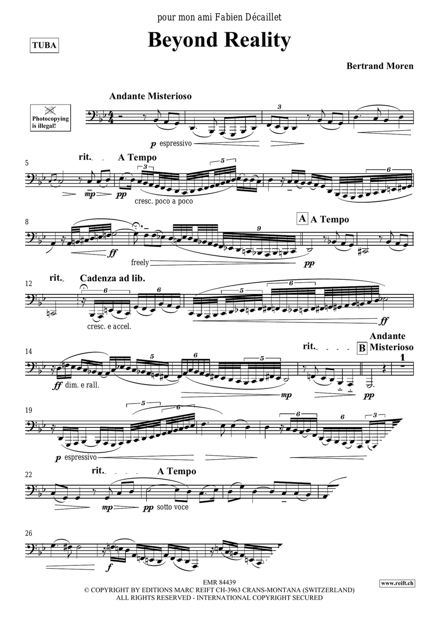 Beyond Reality Beyond Reality Tuba scores gallery preview page 4