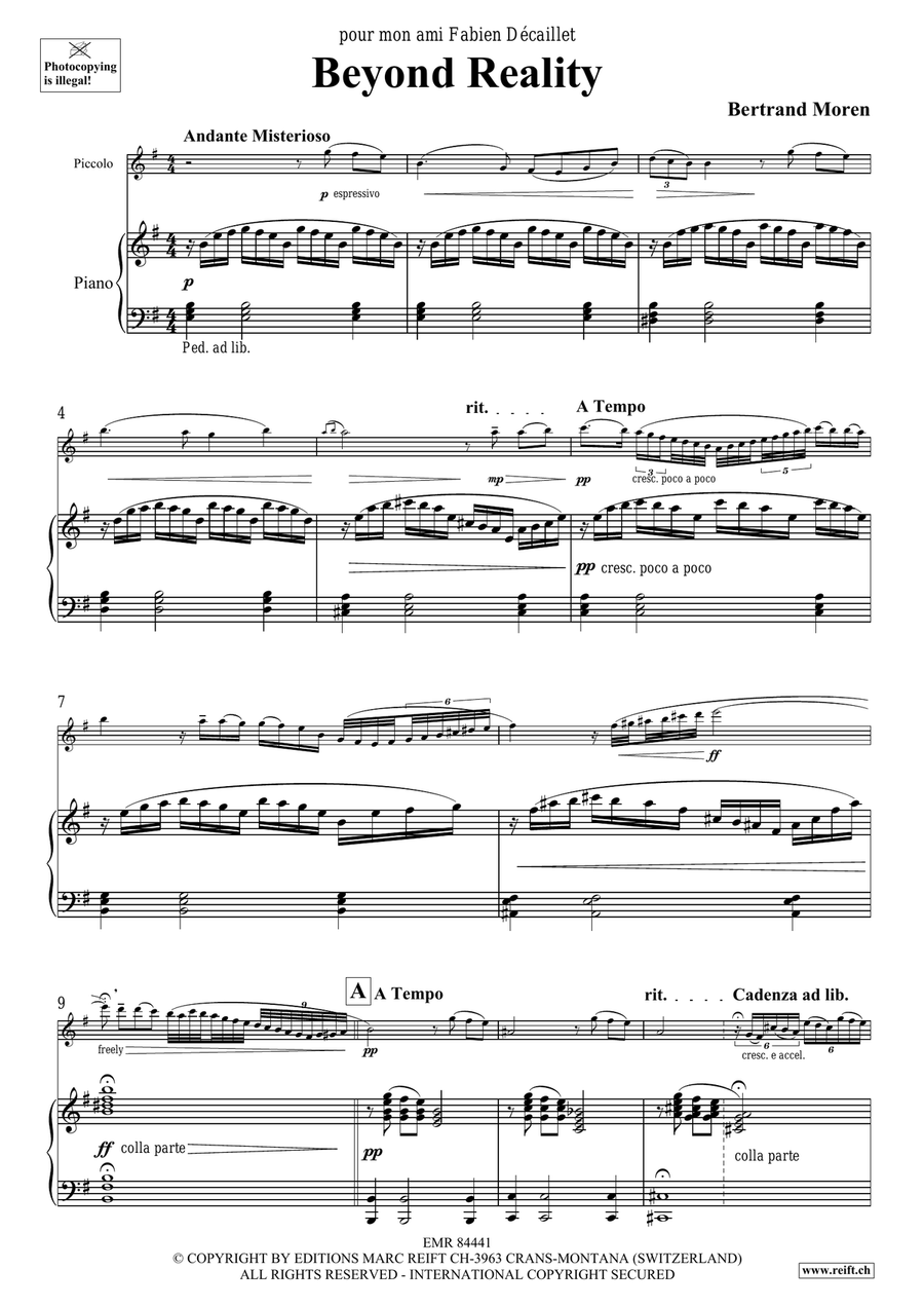 Beyond Reality Beyond Reality Piccolo scores gallery preview page 5