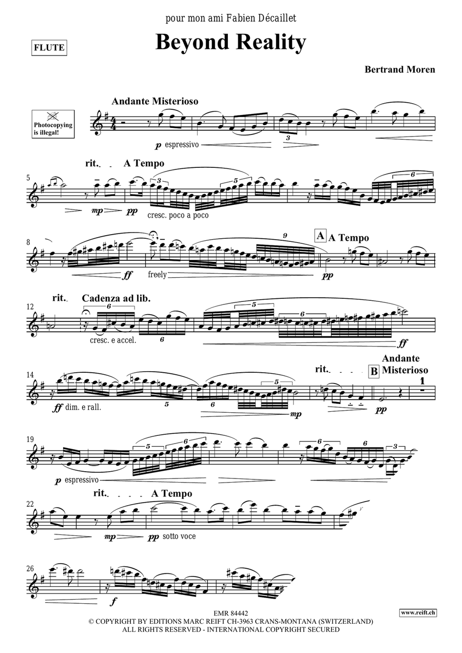 Beyond Reality Beyond Reality Flute Solo scores gallery preview page 4