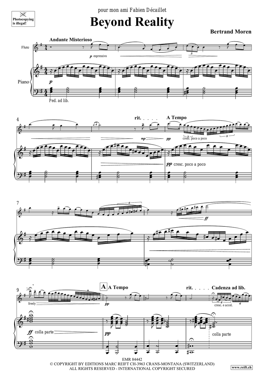Beyond Reality Beyond Reality Flute Solo scores gallery preview page 5