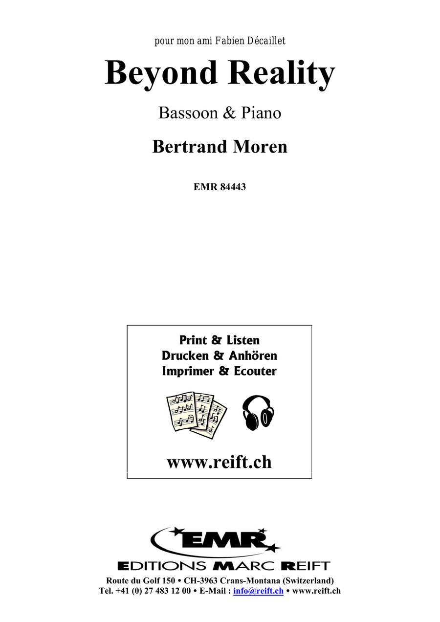 Beyond Reality Beyond Reality Bassoon Solo scores gallery preview page 2