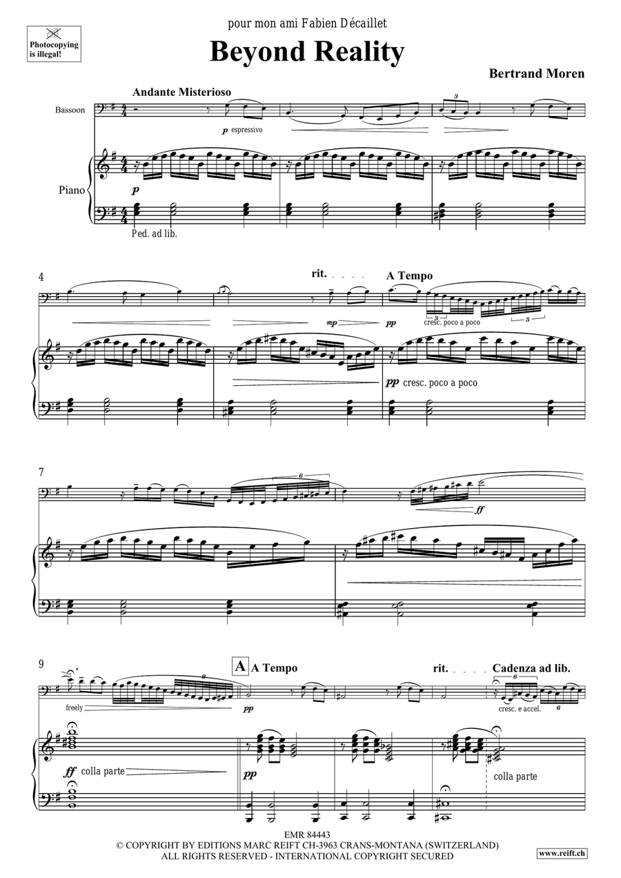 Beyond Reality Beyond Reality Bassoon Solo scores gallery preview page 5