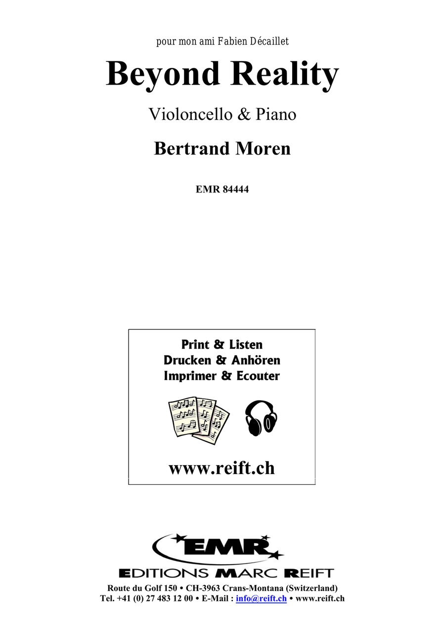 Beyond Reality Beyond Reality Piano Accompaniment scores gallery preview page 2