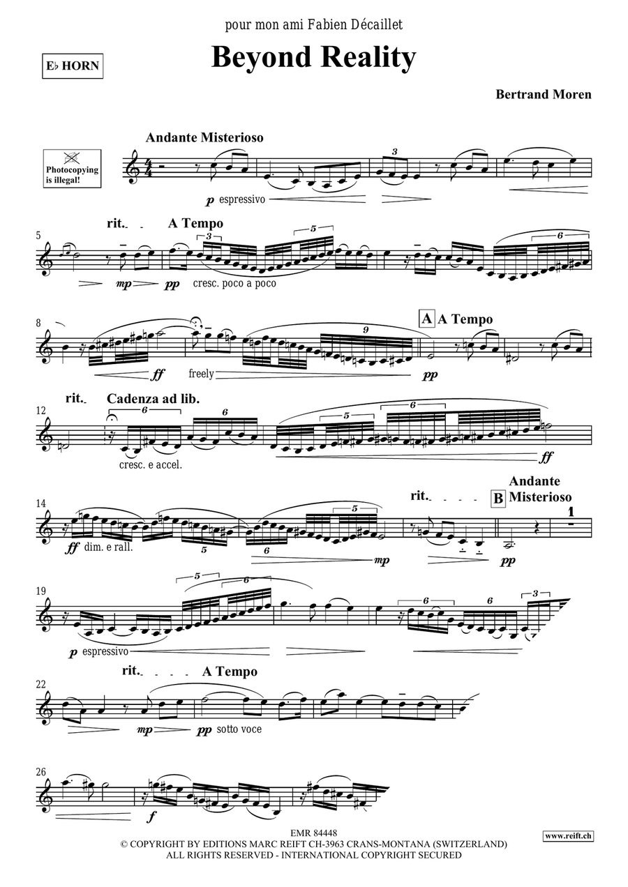 Beyond Reality Beyond Reality Horn scores gallery preview page 4
