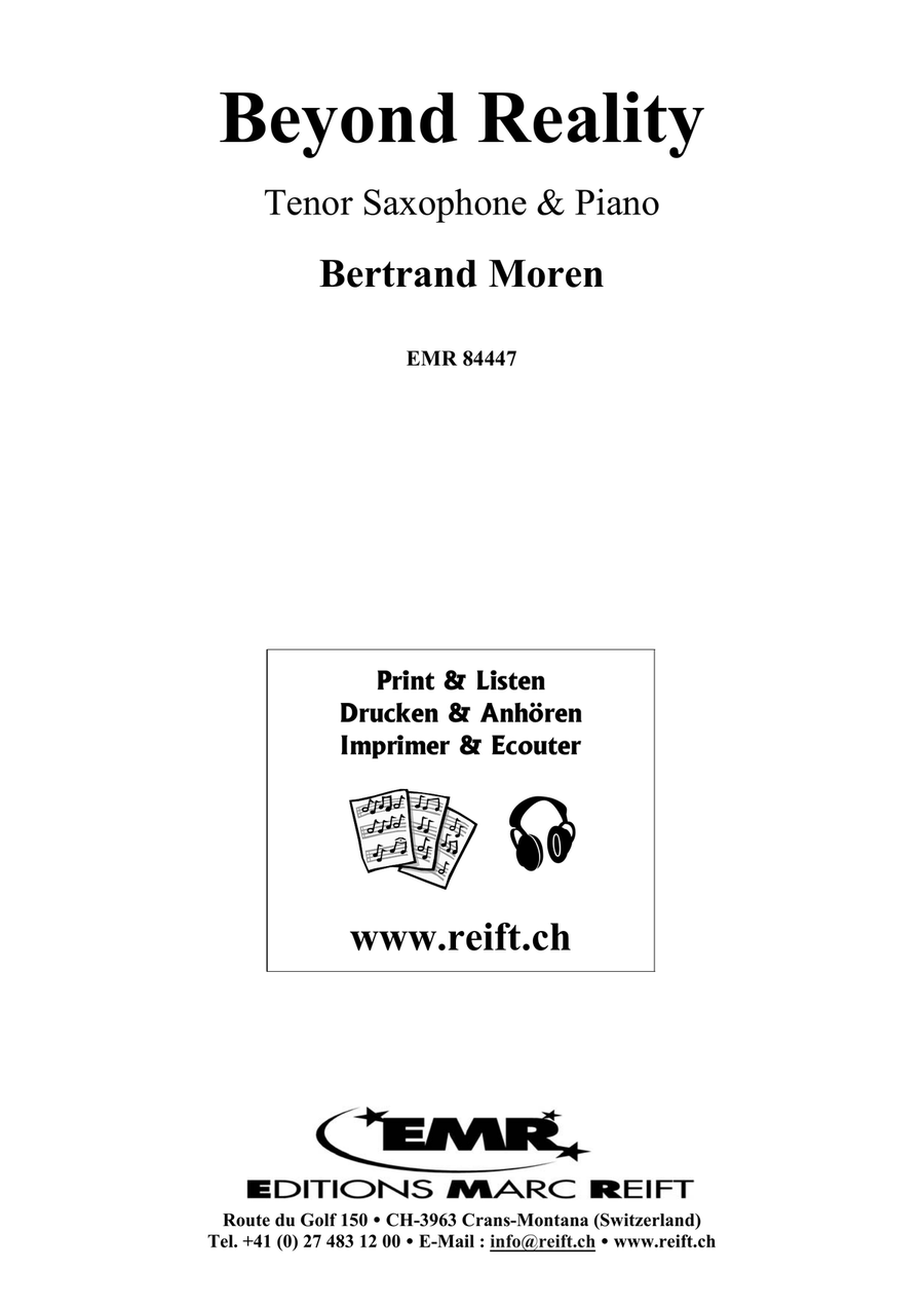 Beyond Reality Beyond Reality Tenor Saxophone scores gallery preview page 2