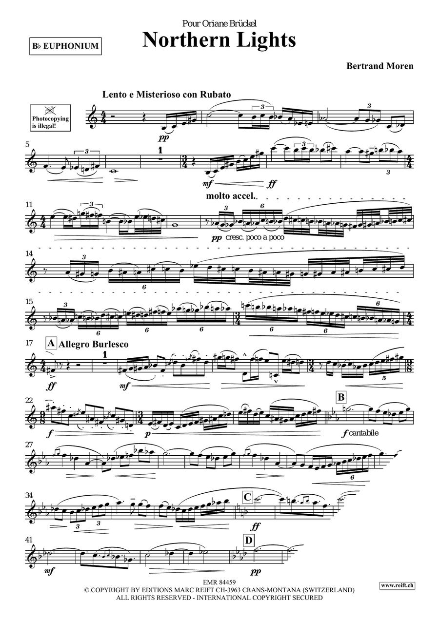 Northern Lights Northern Lights Euphonium scores gallery preview page 4