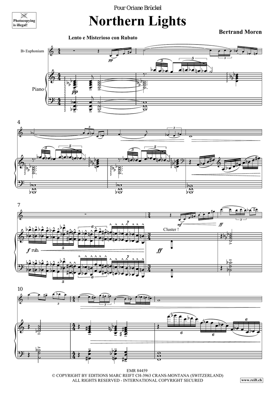 Northern Lights Northern Lights Euphonium scores gallery preview page 5