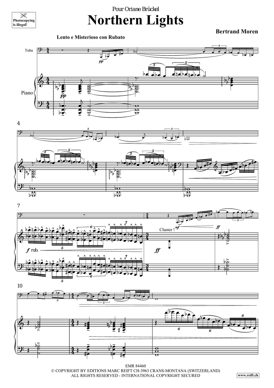 Northern Lights Northern Lights Tuba scores gallery preview page 5