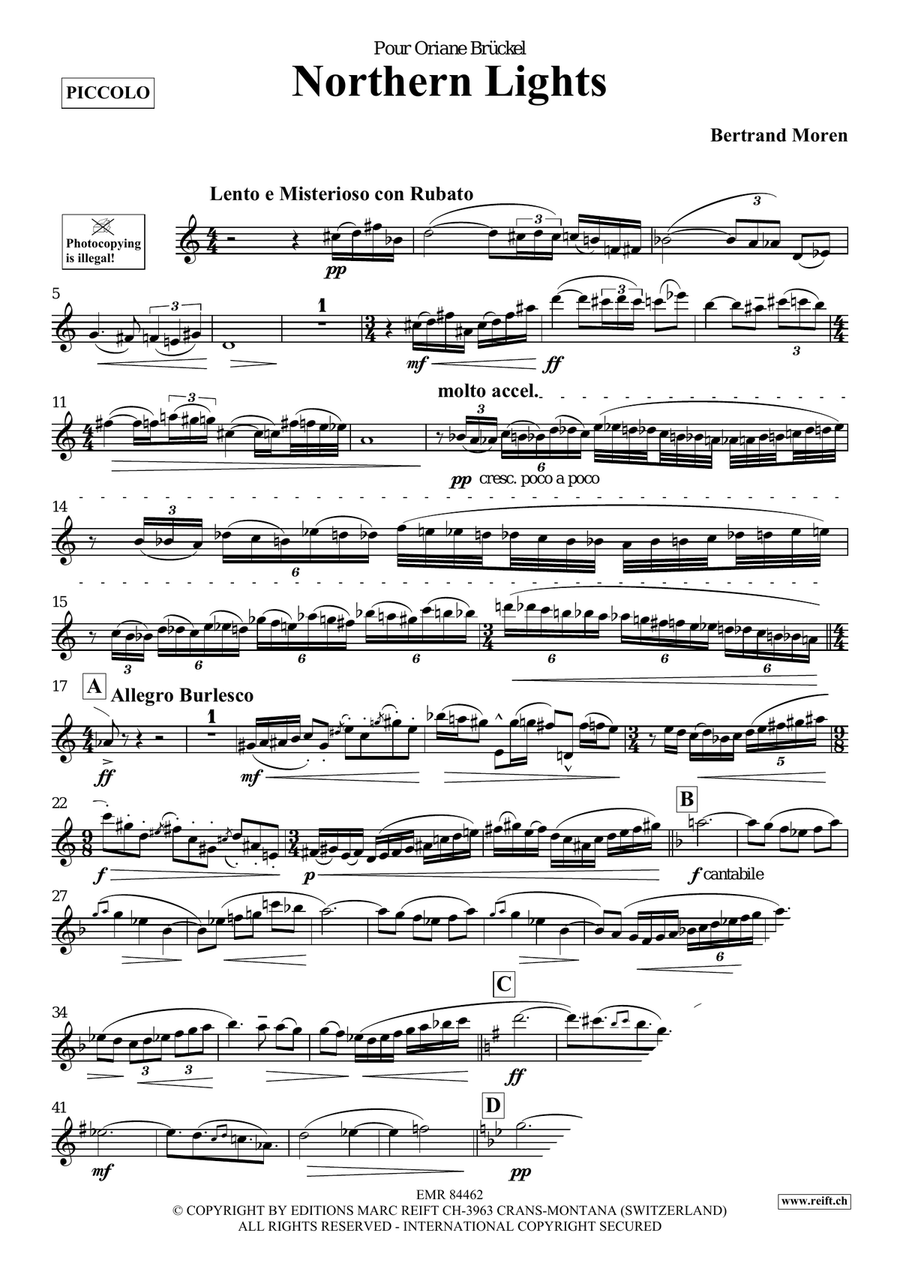 Northern Lights Northern Lights Piccolo scores gallery preview page 4