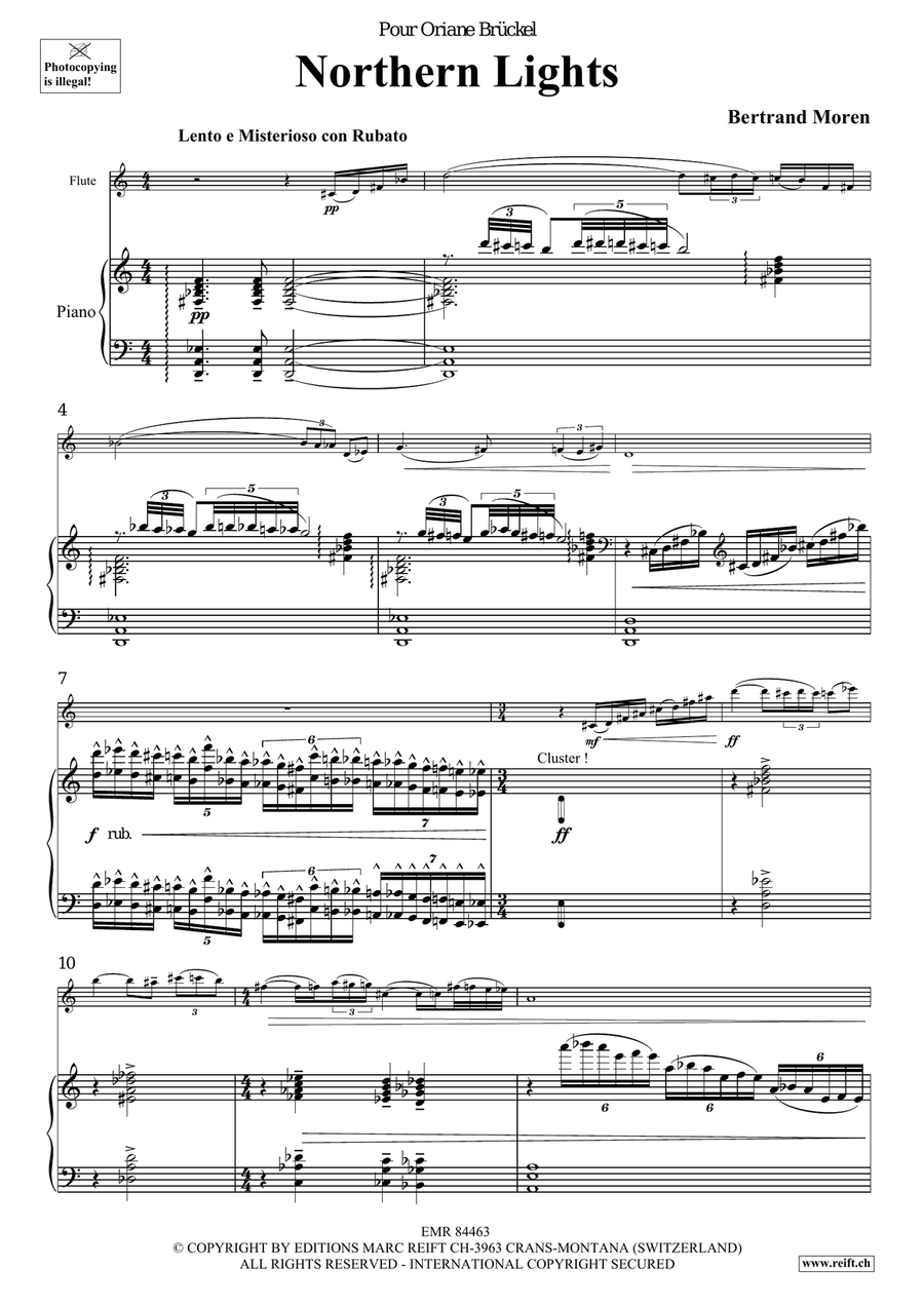 Northern Lights Northern Lights Flute Solo scores gallery preview page 5