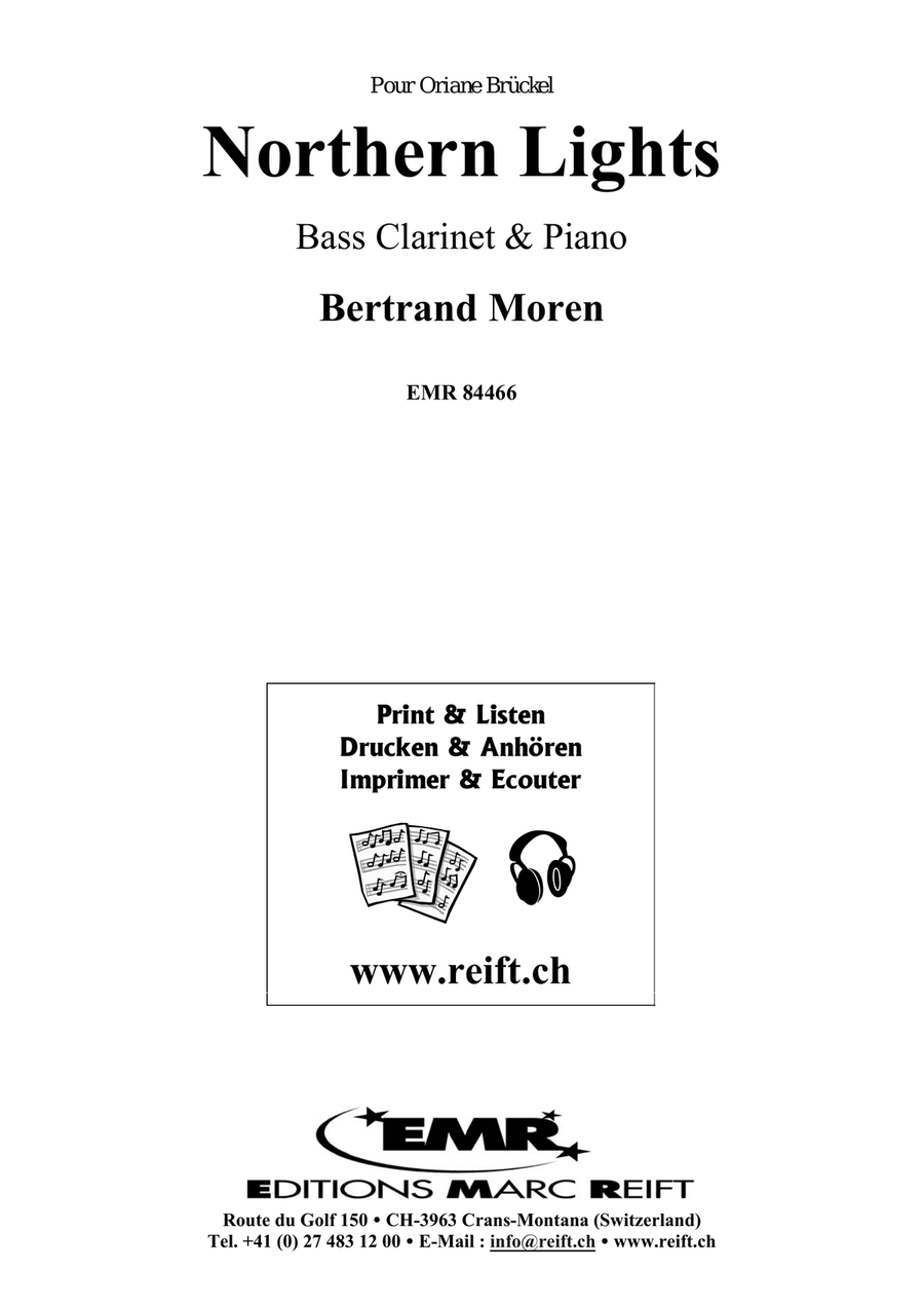 Northern Lights Northern Lights Bass Clarinet scores gallery preview page 2