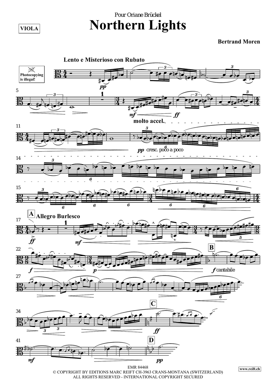 Northern Lights Northern Lights Piano Accompaniment scores gallery preview page 4