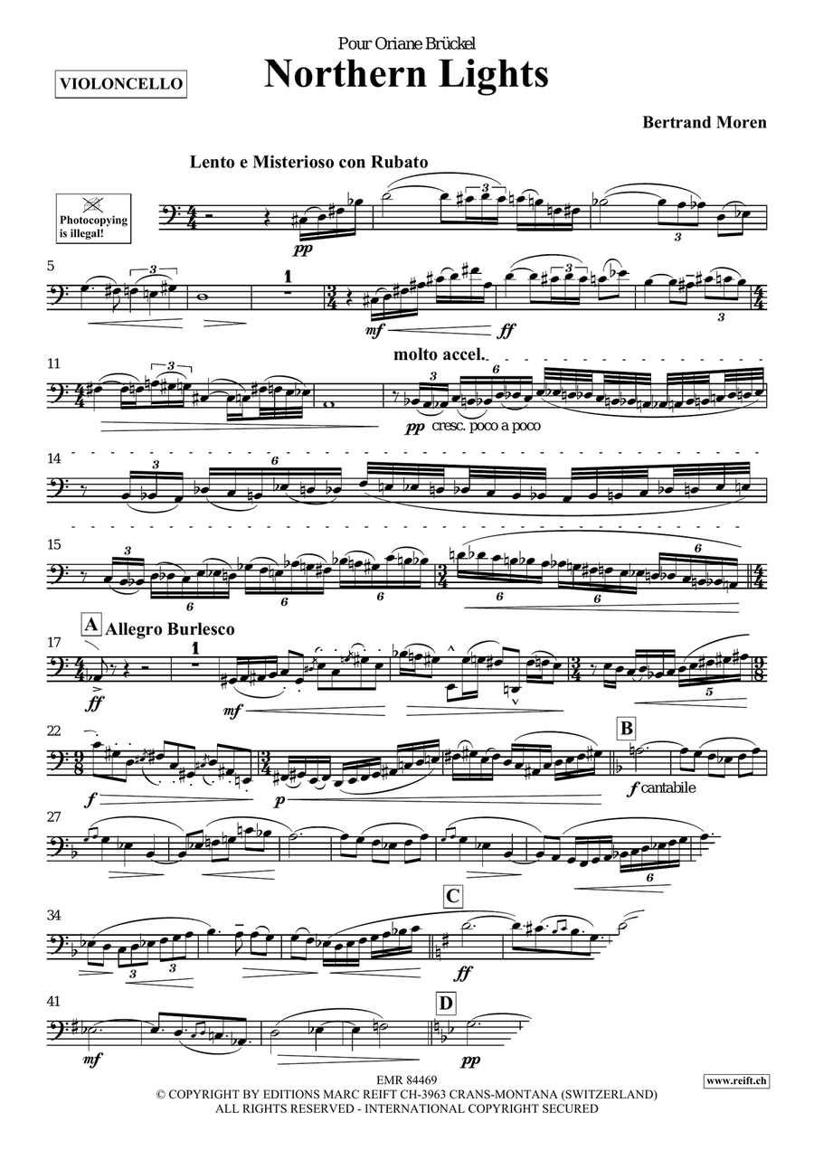 Northern Lights Northern Lights Piano Accompaniment scores gallery preview page 4
