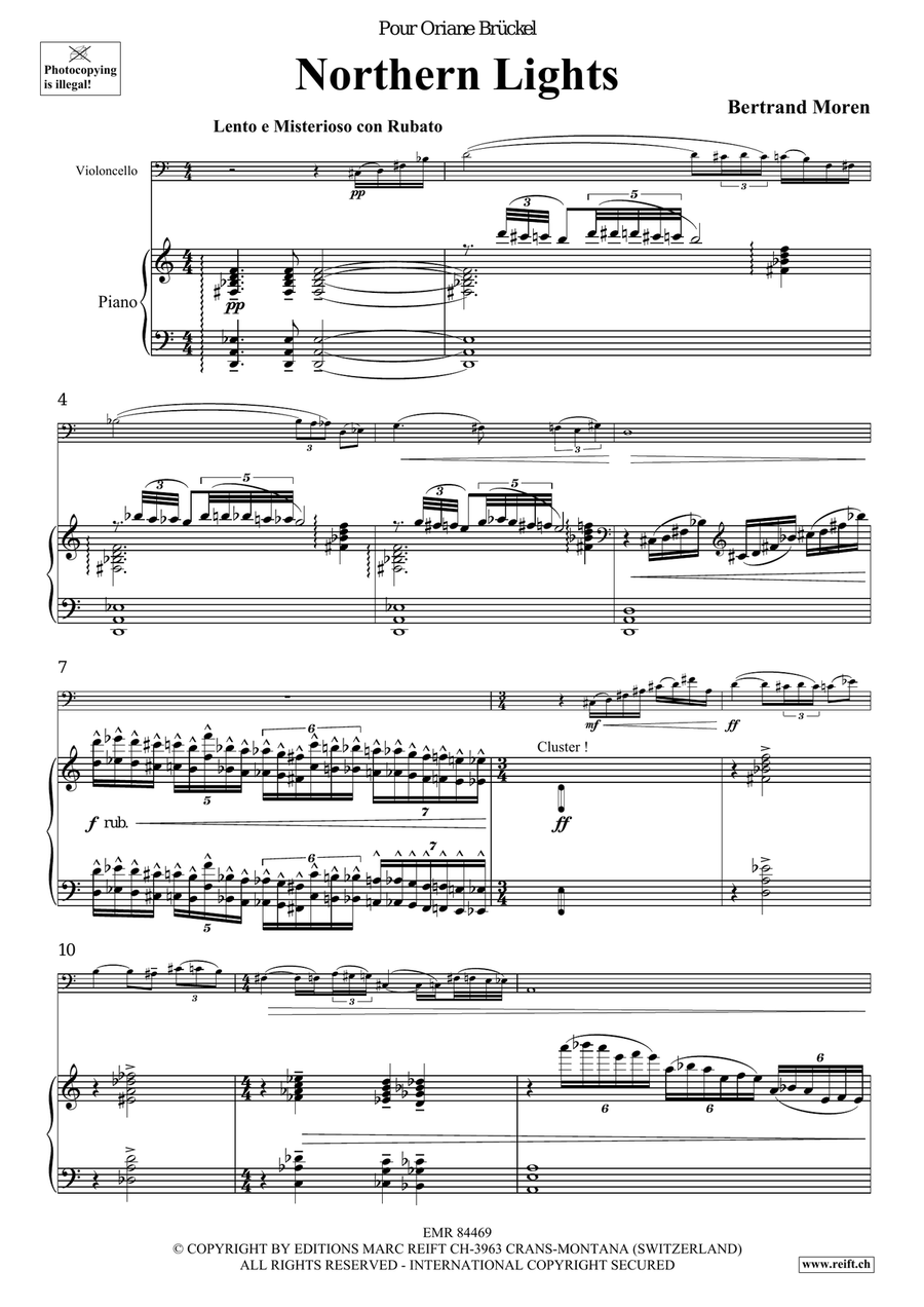 Northern Lights Northern Lights Piano Accompaniment scores gallery preview page 5