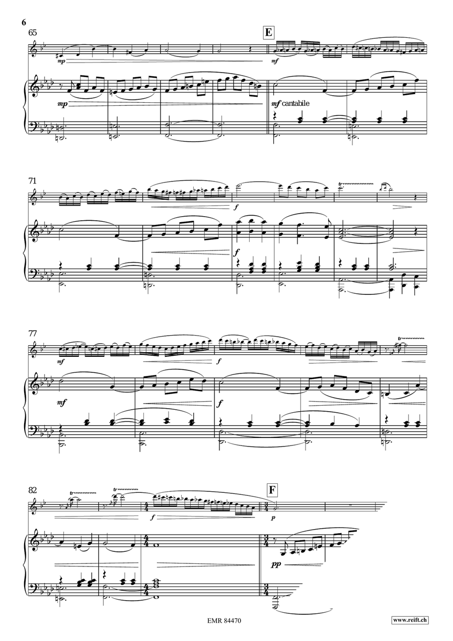 Northern Lights Northern Lights Clarinet Solo scores gallery preview page 8