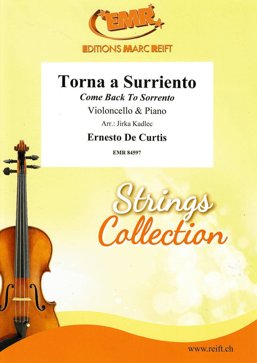 Torna a Surriento Torna a Surriento Piano Accompaniment scores gallery preview page 1