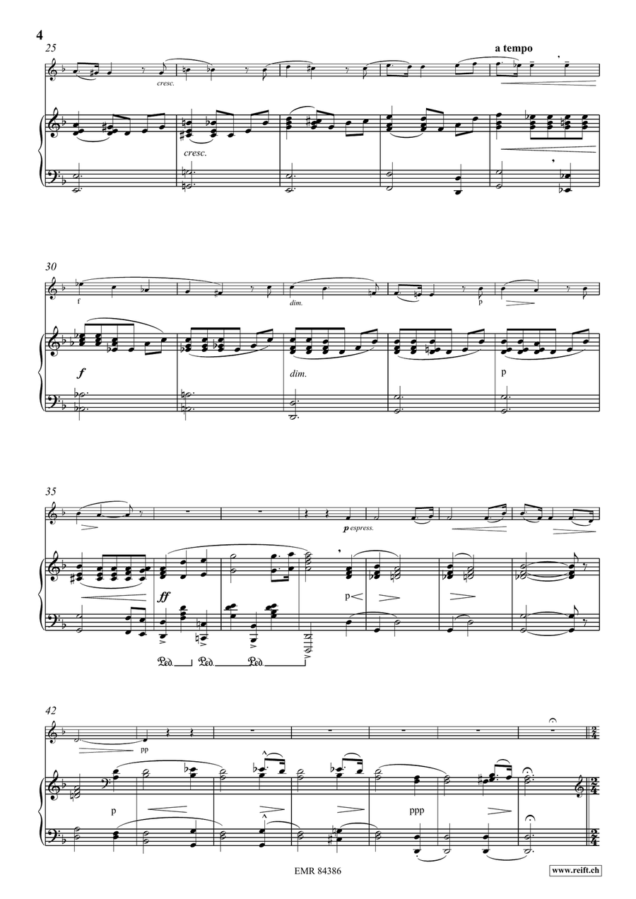 Andante et Allegro Andante et Allegro Piano Accompaniment scores gallery preview page 5