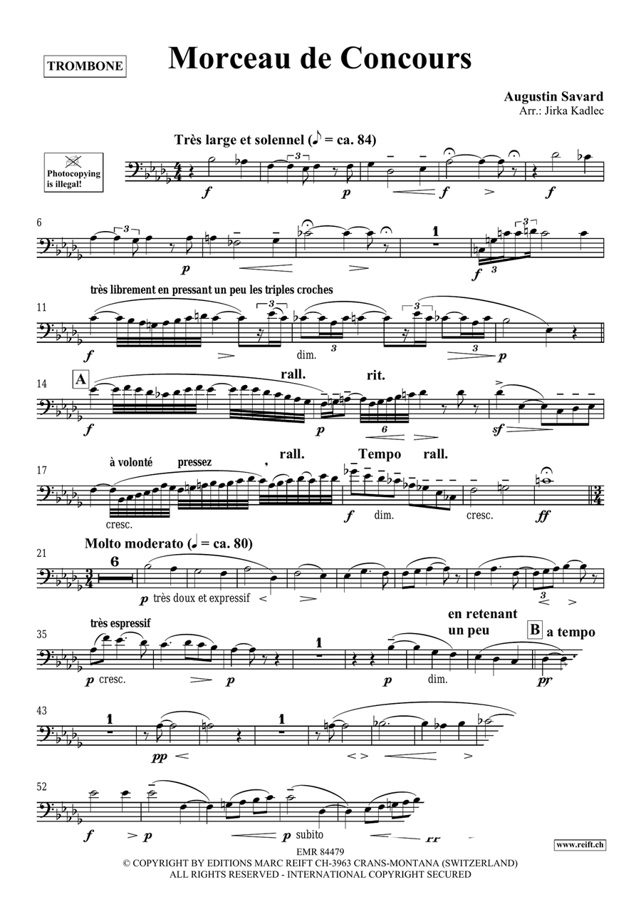 Morceau de Concours Morceau de Concours Piano Accompaniment scores gallery preview page 3