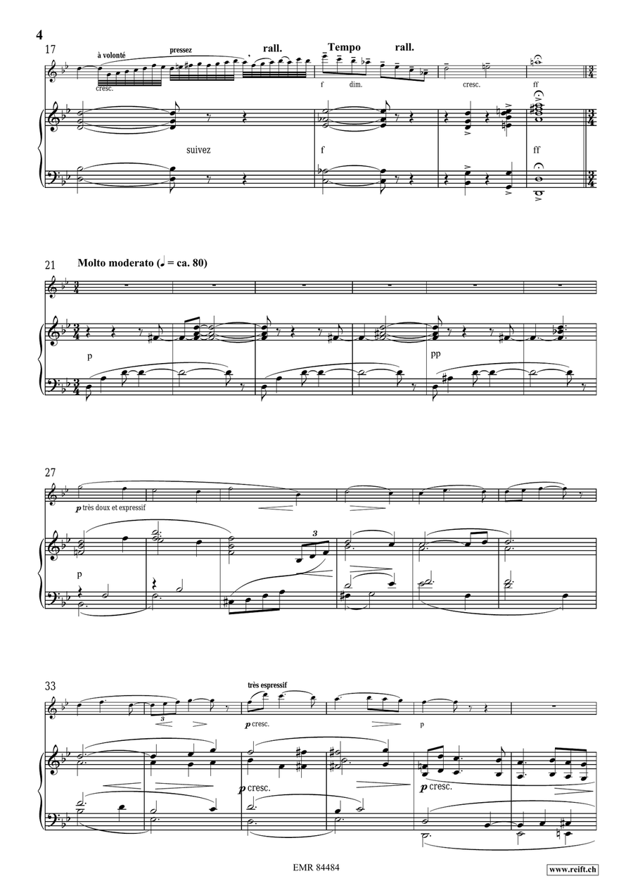 Morceau de Concours Morceau de Concours Flute Solo scores gallery preview page 5