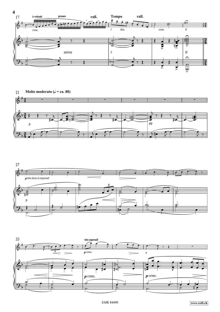 Morceau de Concours Morceau de Concours Clarinet Solo scores gallery preview page 5