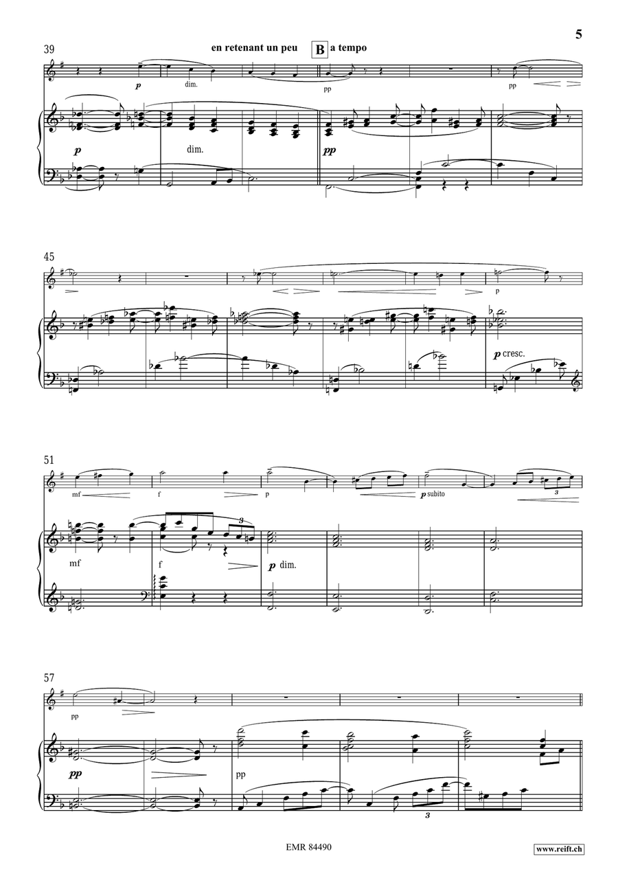 Morceau de Concours Morceau de Concours Clarinet Solo scores gallery preview page 6