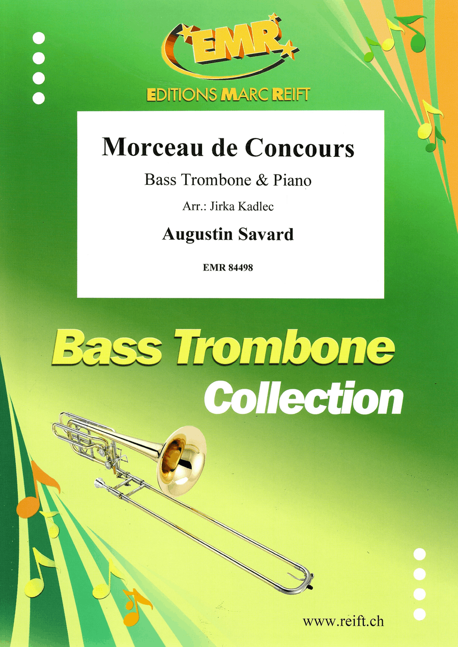 Morceau de Concours Morceau de Concours Bass Trombone scores gallery preview page 1