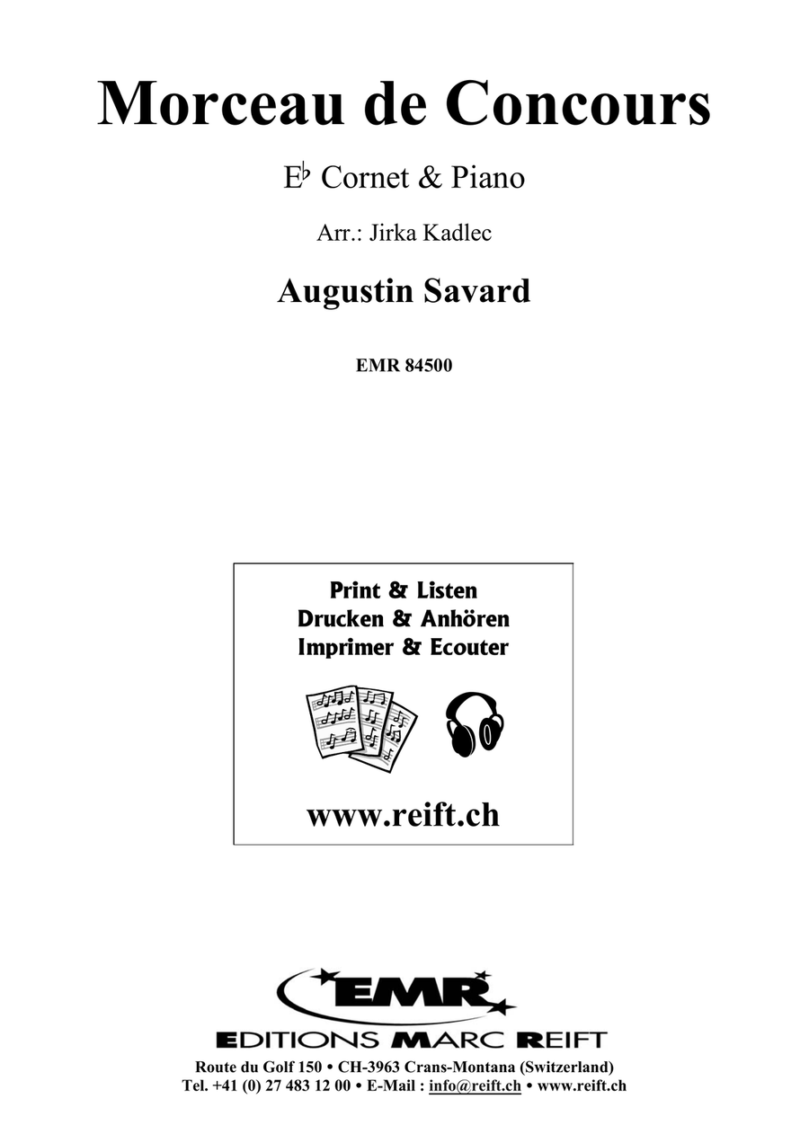 Morceau de Concours Morceau de Concours Cornet scores gallery preview page 2