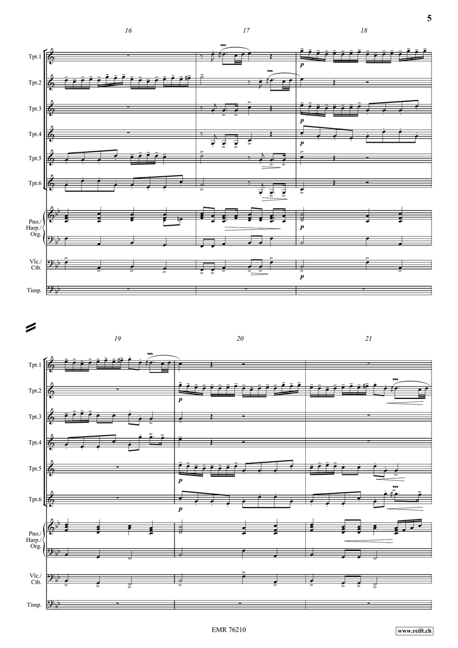 Song Without Words Song Without Words Trumpet scores gallery preview page 5
