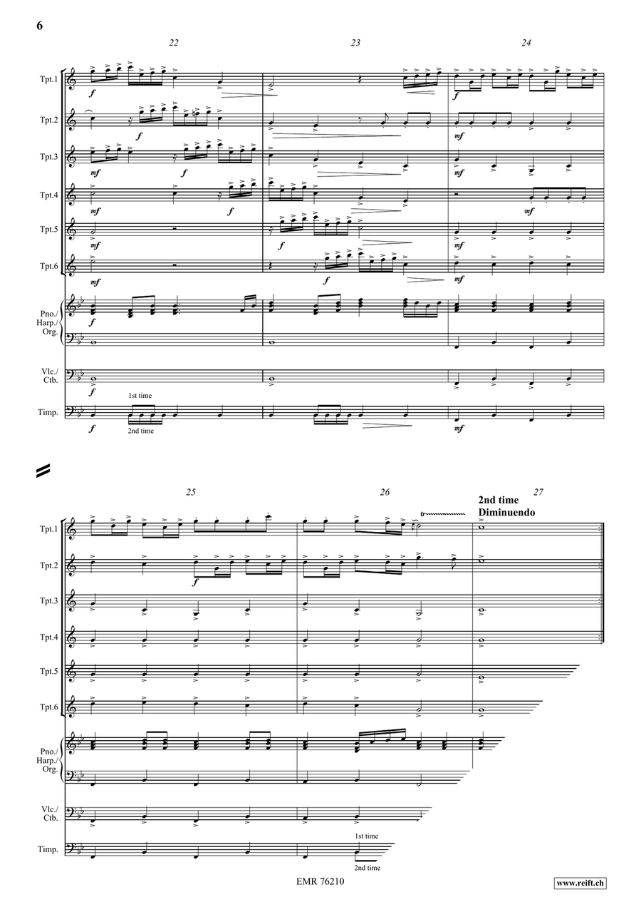 Song Without Words Song Without Words Trumpet scores gallery preview page 6