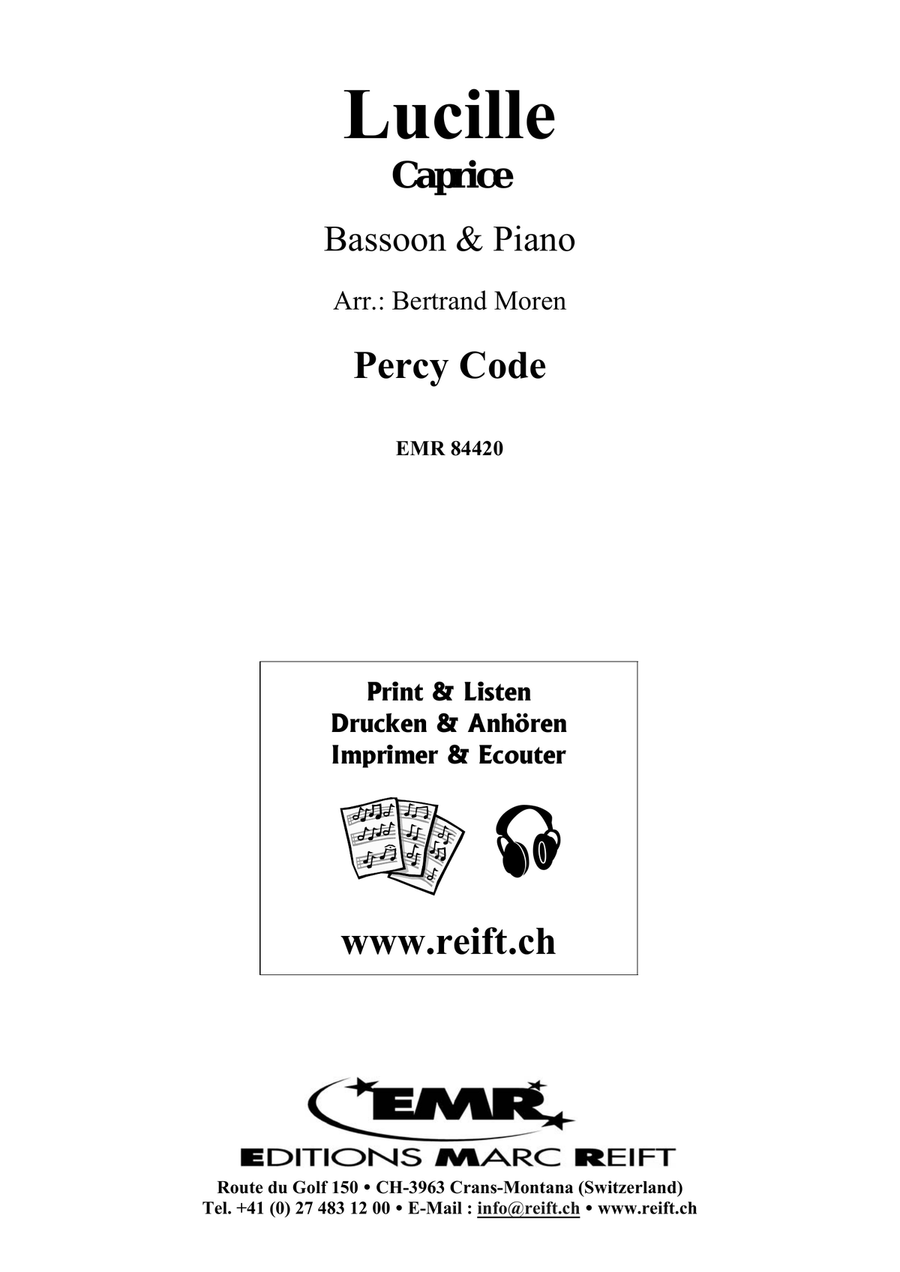 Lucille Lucille Bassoon Solo scores gallery preview page 2
