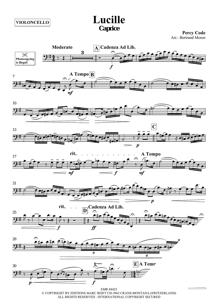Lucille Lucille Piano Accompaniment scores gallery preview page 3
