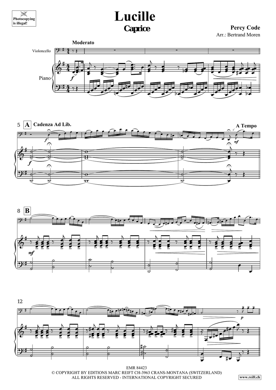 Lucille Lucille Piano Accompaniment scores gallery preview page 4