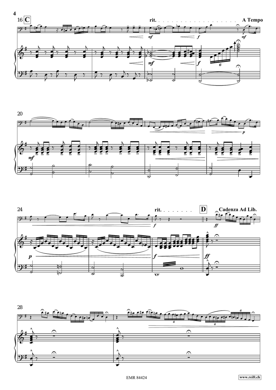Lucille Lucille Double Bass scores gallery preview page 5