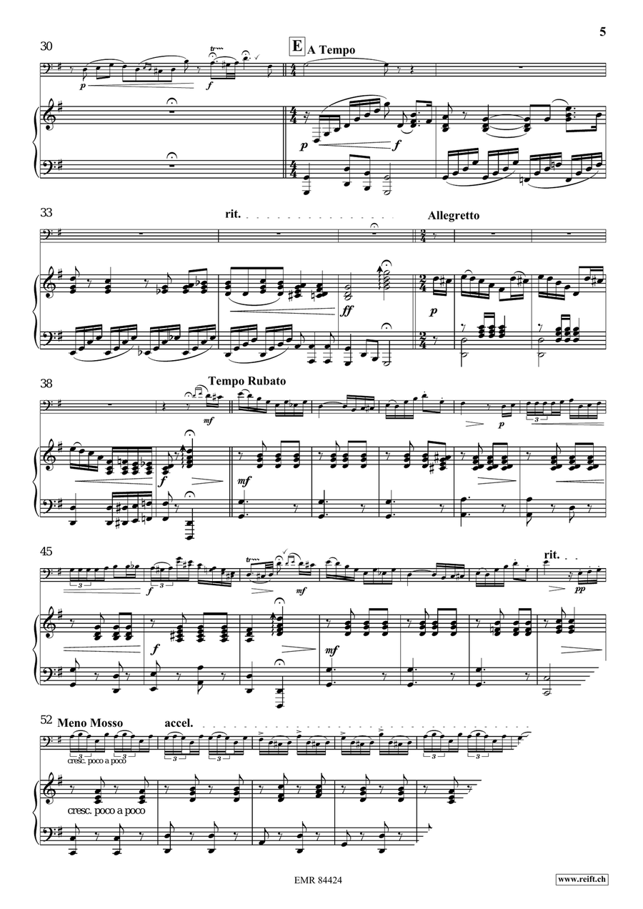 Lucille Lucille Double Bass scores gallery preview page 6