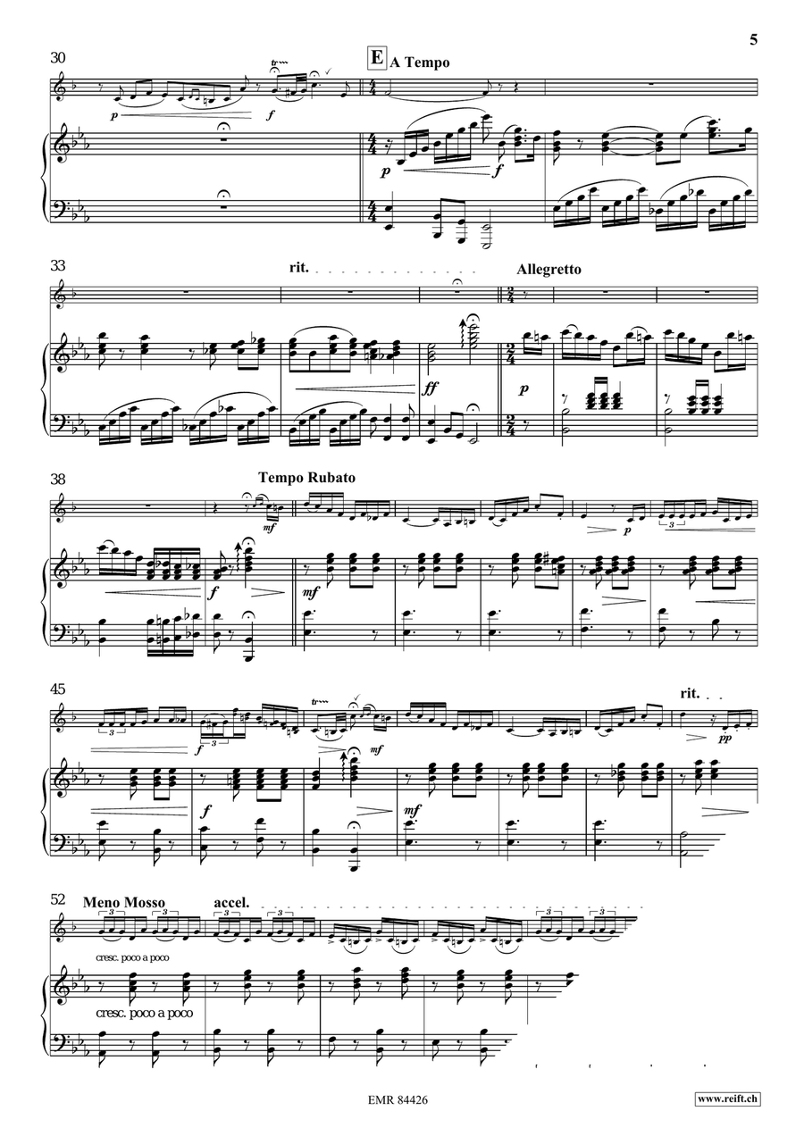 Lucille Lucille Bass Clarinet scores gallery preview page 6