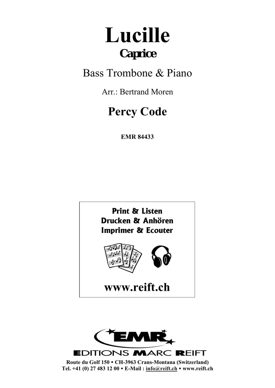 Lucille Lucille Bass Trombone scores gallery preview page 2