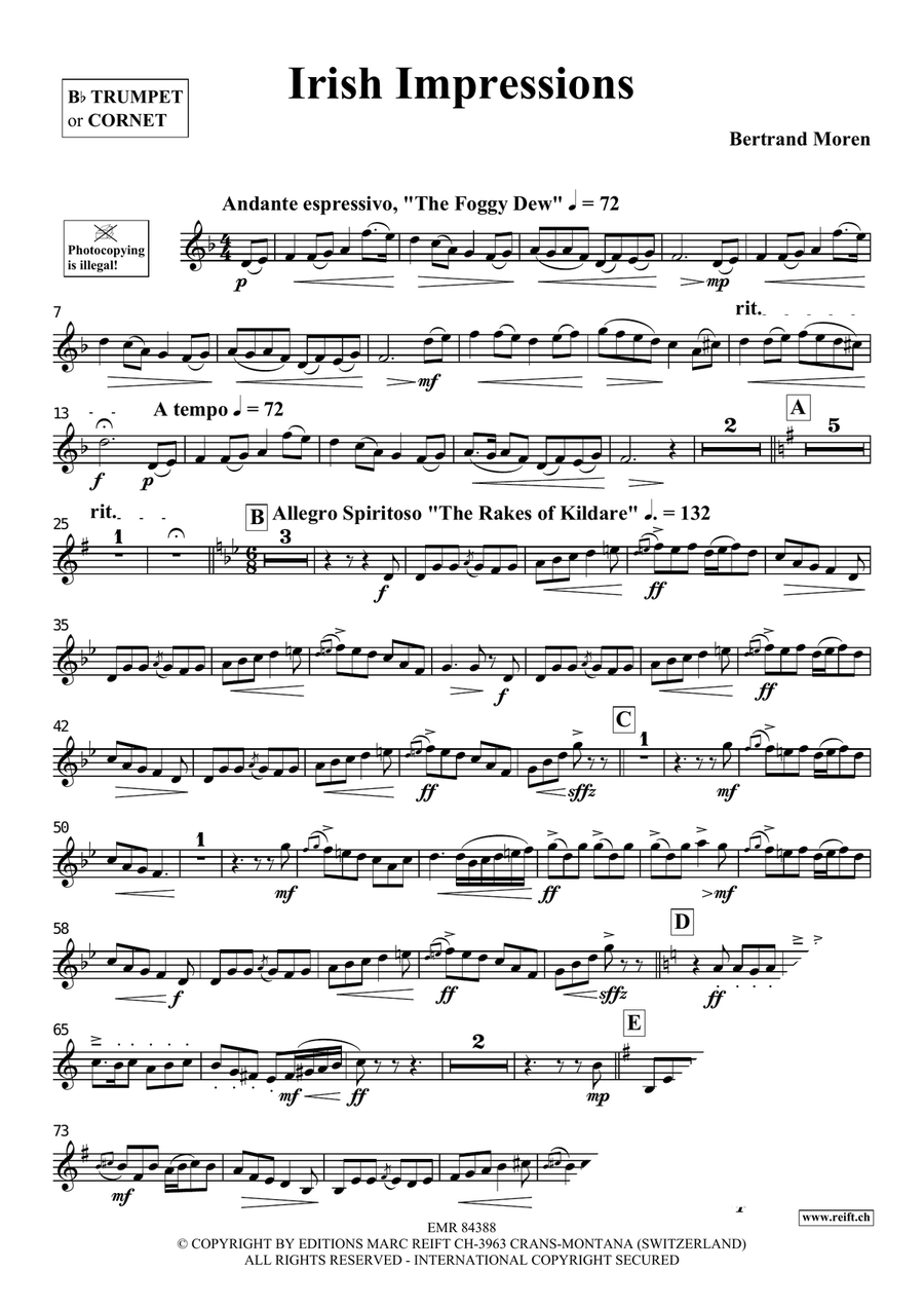 Irish Impressions Irish Impressions Cornet scores gallery preview page 4