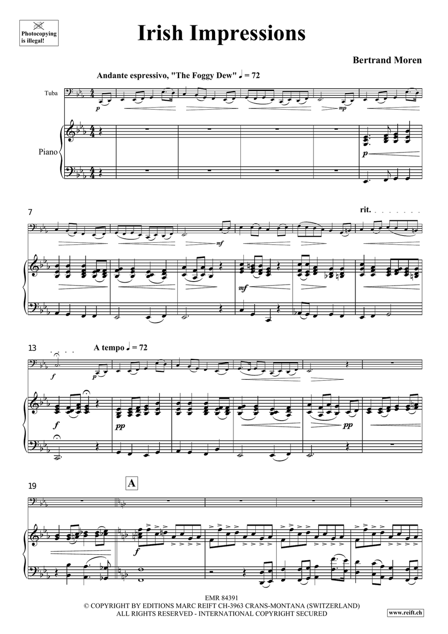 Irish Impressions Irish Impressions Tuba scores gallery preview page 5