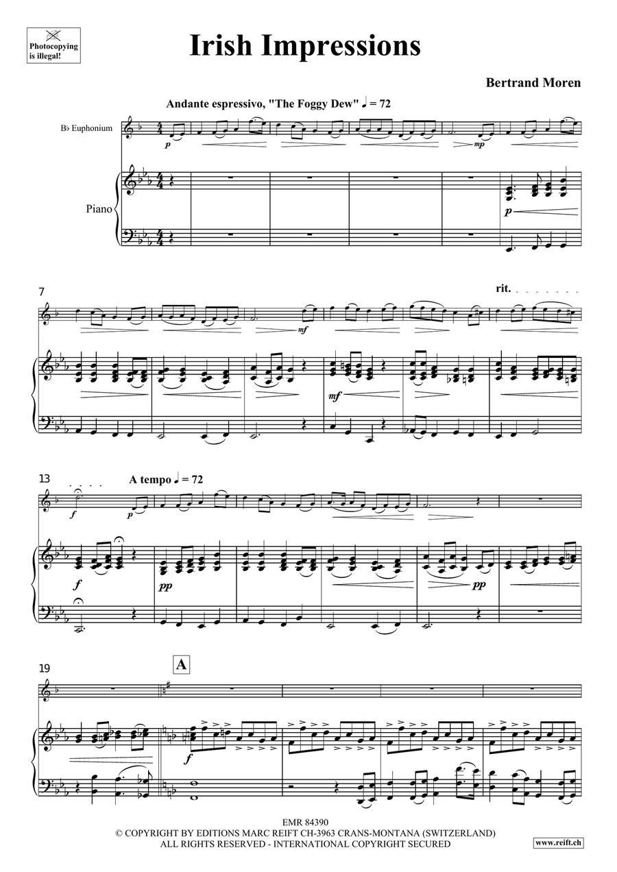 Irish Impressions Irish Impressions Euphonium scores gallery preview page 5