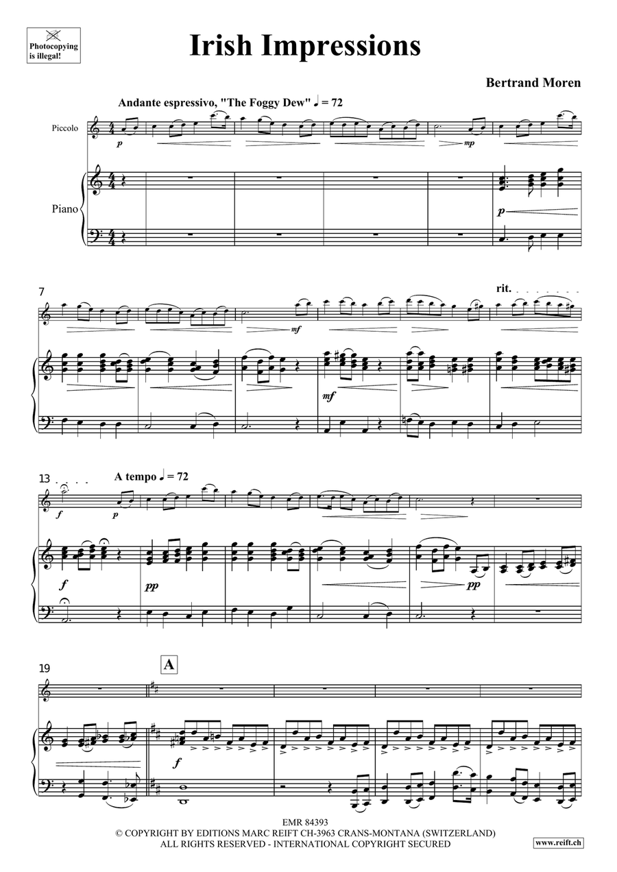 Irish Impressions Irish Impressions Piccolo scores gallery preview page 5