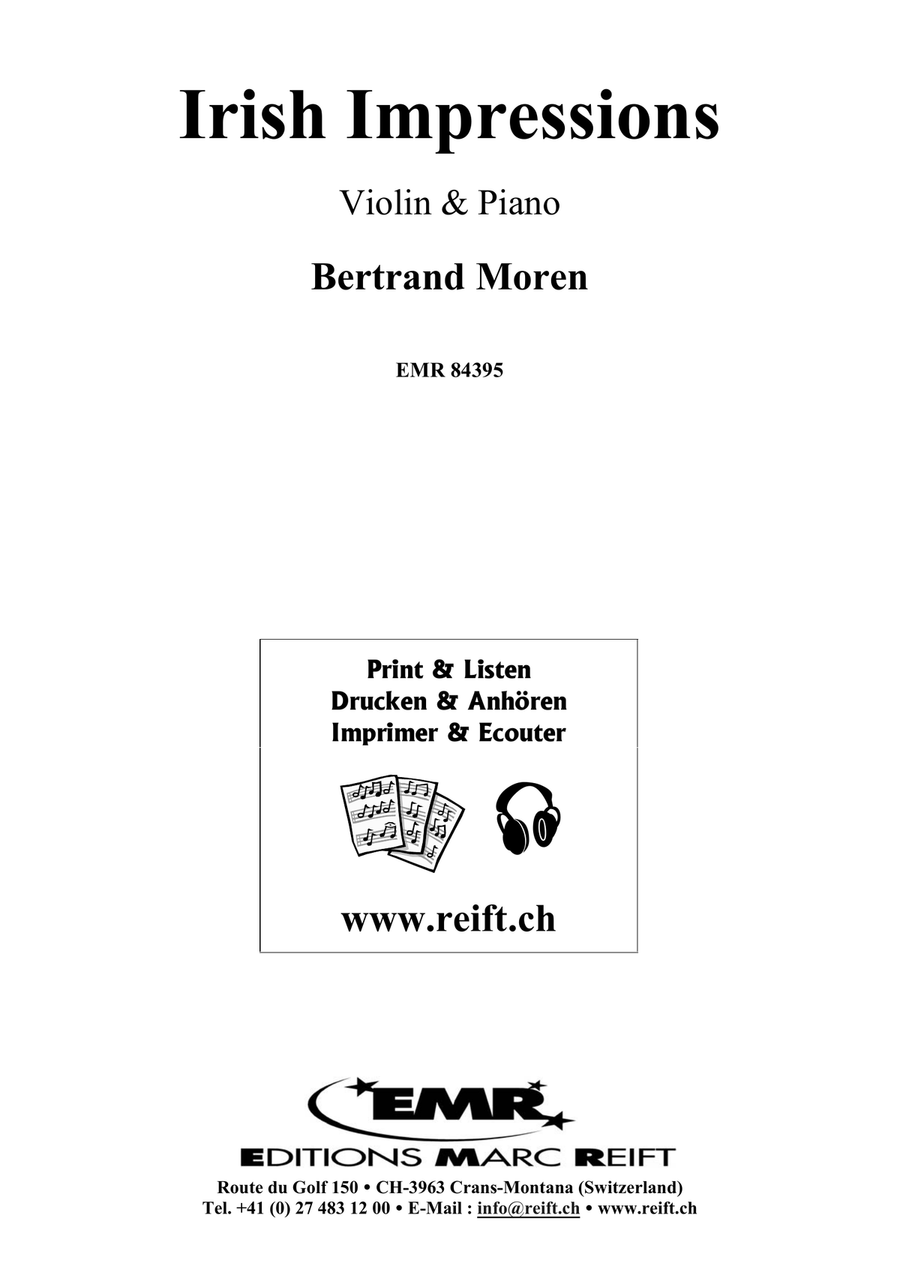 Irish Impressions Irish Impressions Violin Solo scores gallery preview page 2
