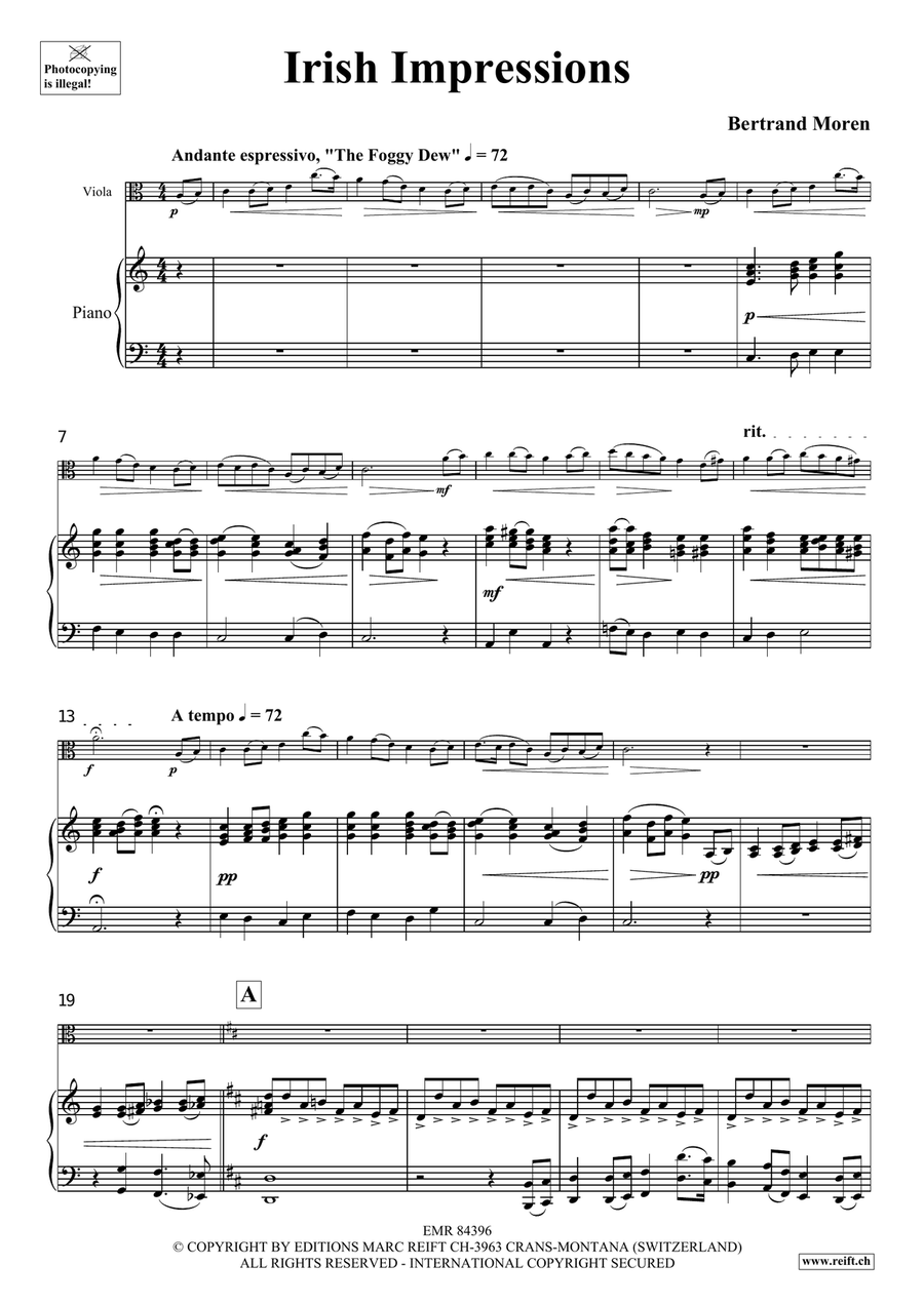 Irish Impressions Irish Impressions Piano Accompaniment scores gallery preview page 5