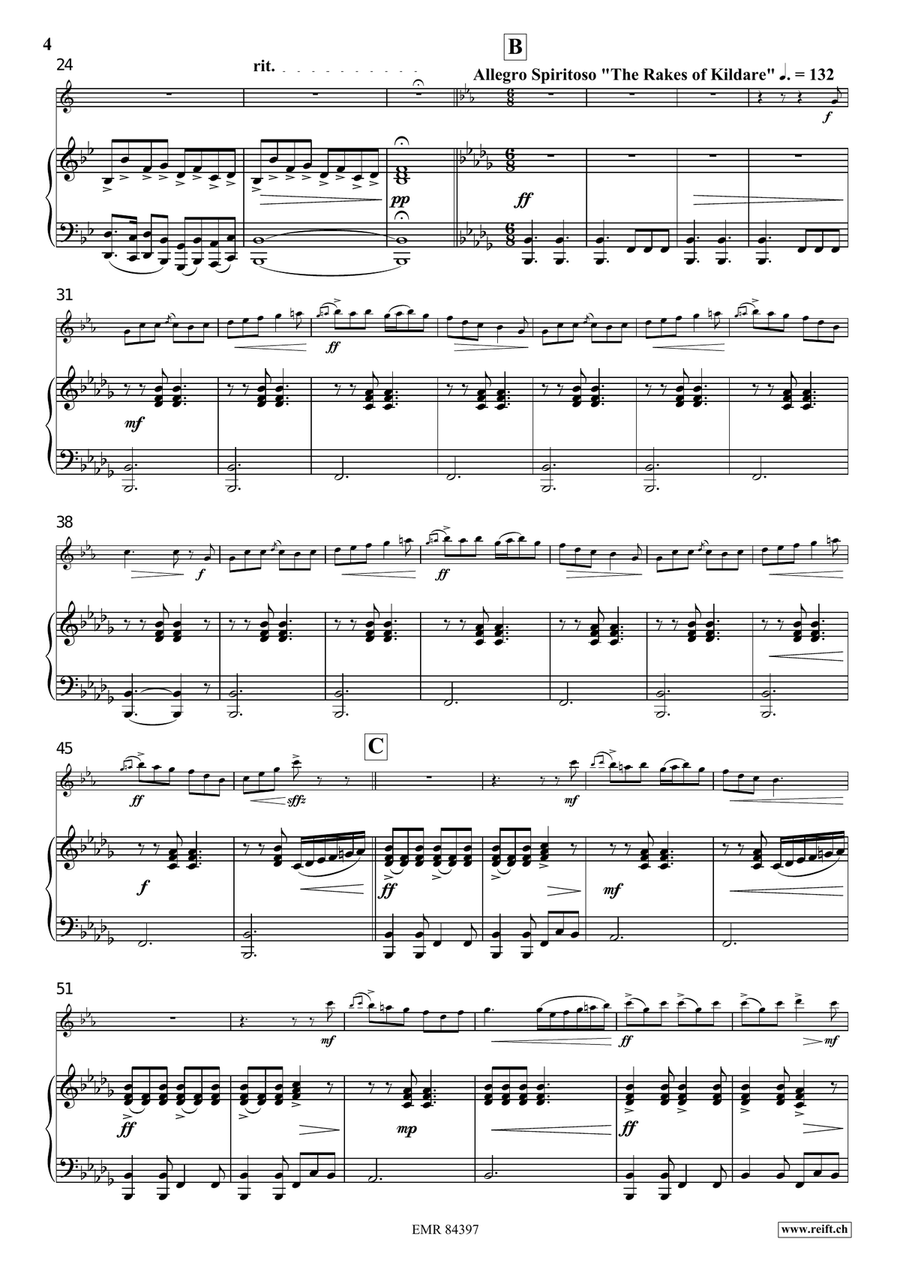 Irish Impressions Irish Impressions Clarinet Solo scores gallery preview page 6
