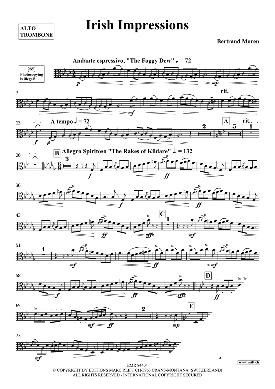 Irish Impressions Irish Impressions Piano Accompaniment scores gallery preview page 4