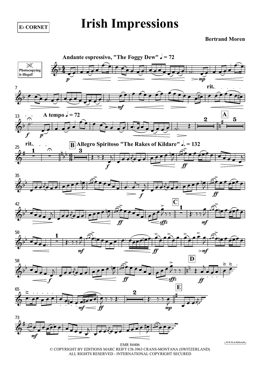 Irish Impressions Irish Impressions Cornet scores gallery preview page 4