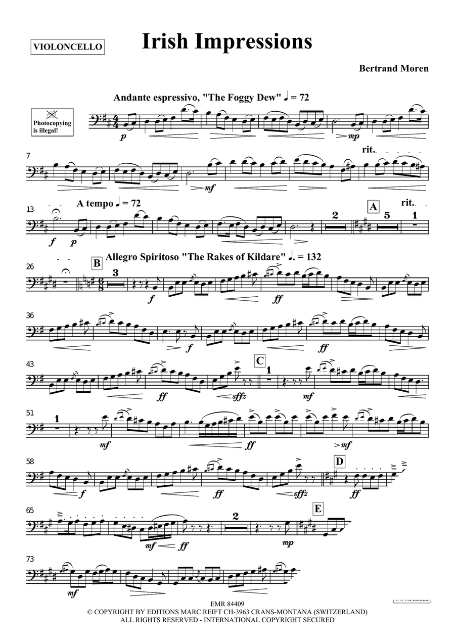 Irish Impressions Irish Impressions Piano Accompaniment scores gallery preview page 4