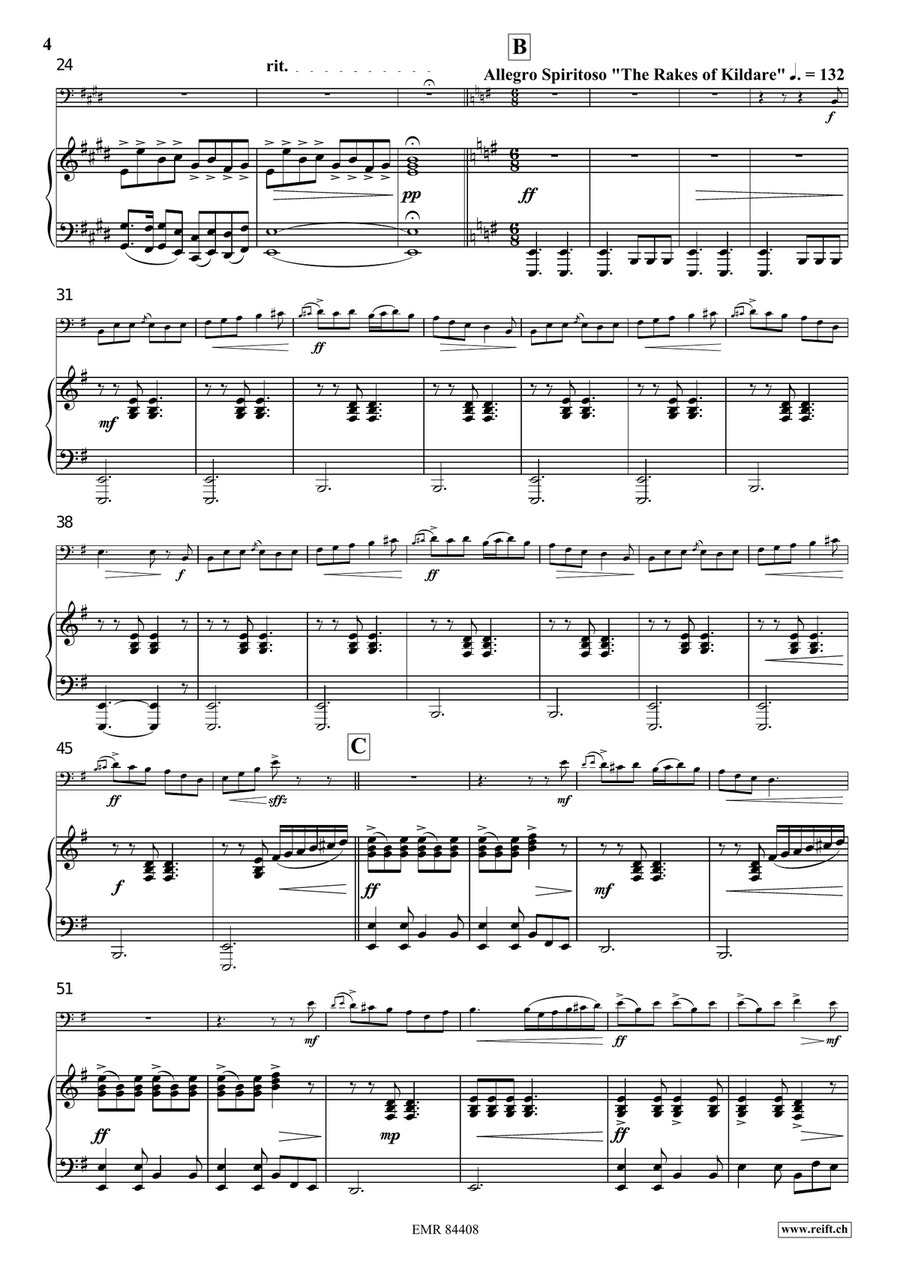 Irish Impressions Irish Impressions Bassoon Solo scores gallery preview page 6